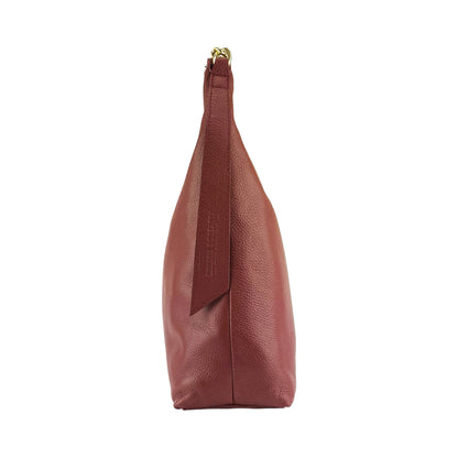URORA – Weiche Damen-Umhängetasche aus echtem italienischem Leder  RENATO BORZATTA – Italy since 1978