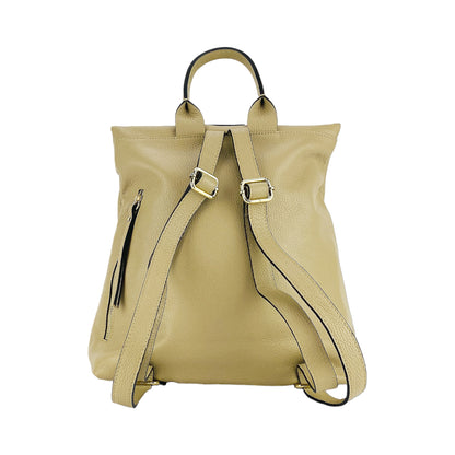 LISA – Weicher Damenrucksack aus echtem italienischem Leder  RENATO BORZATTA – Italy since 1978
