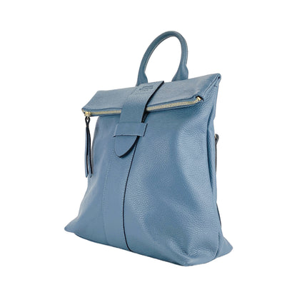 LISA – Weicher Damenrucksack aus echtem italienischem Leder  RENATO BORZATTA – Italy since 1978