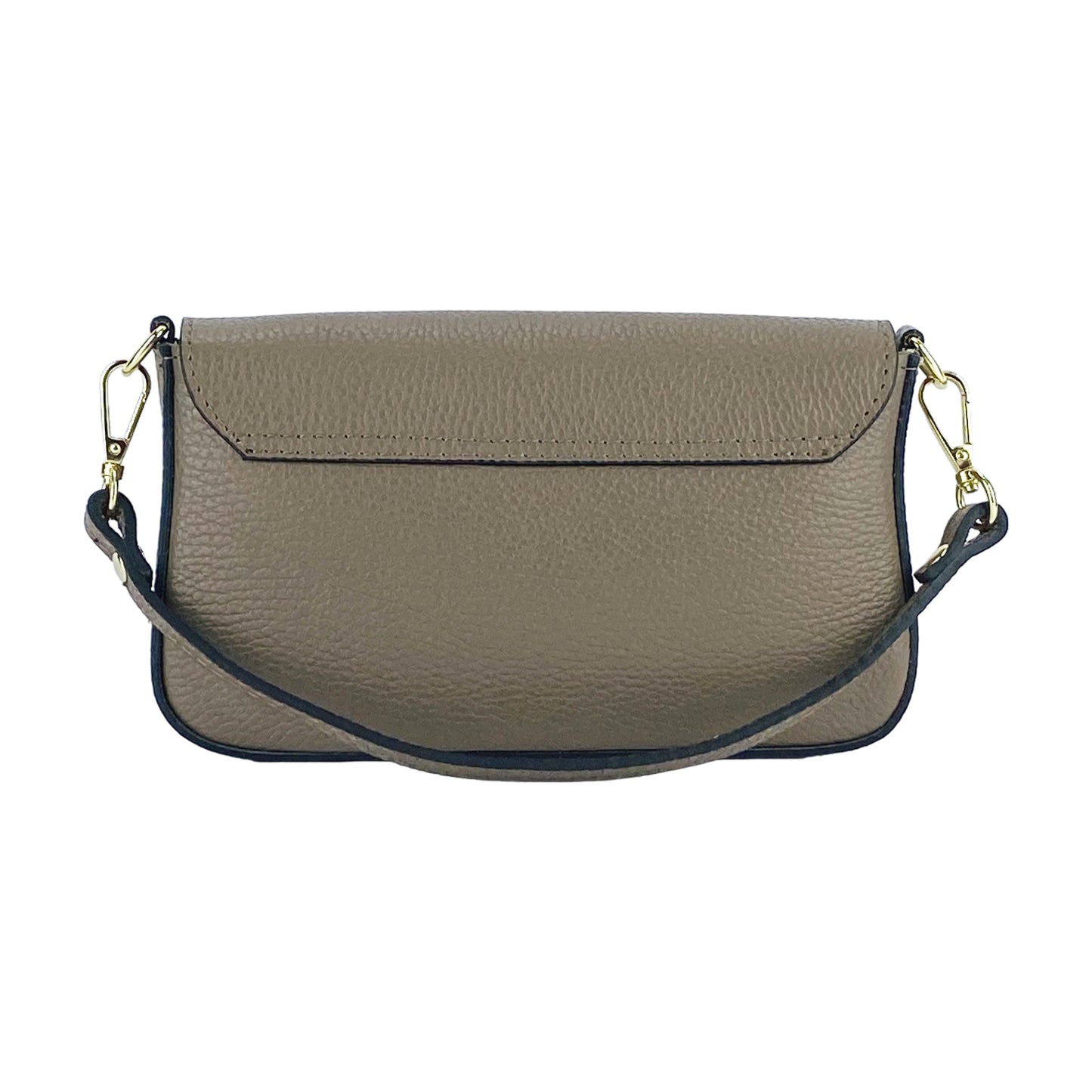 Premium Leder Umhängetasche Damen DAISY  – Kleine Designer Schultertasche Made in Italy