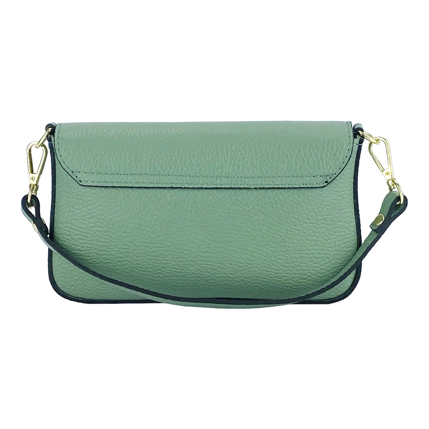 Premium Leder Umhängetasche Damen DAISY  – Kleine Designer Schultertasche Made in Italy