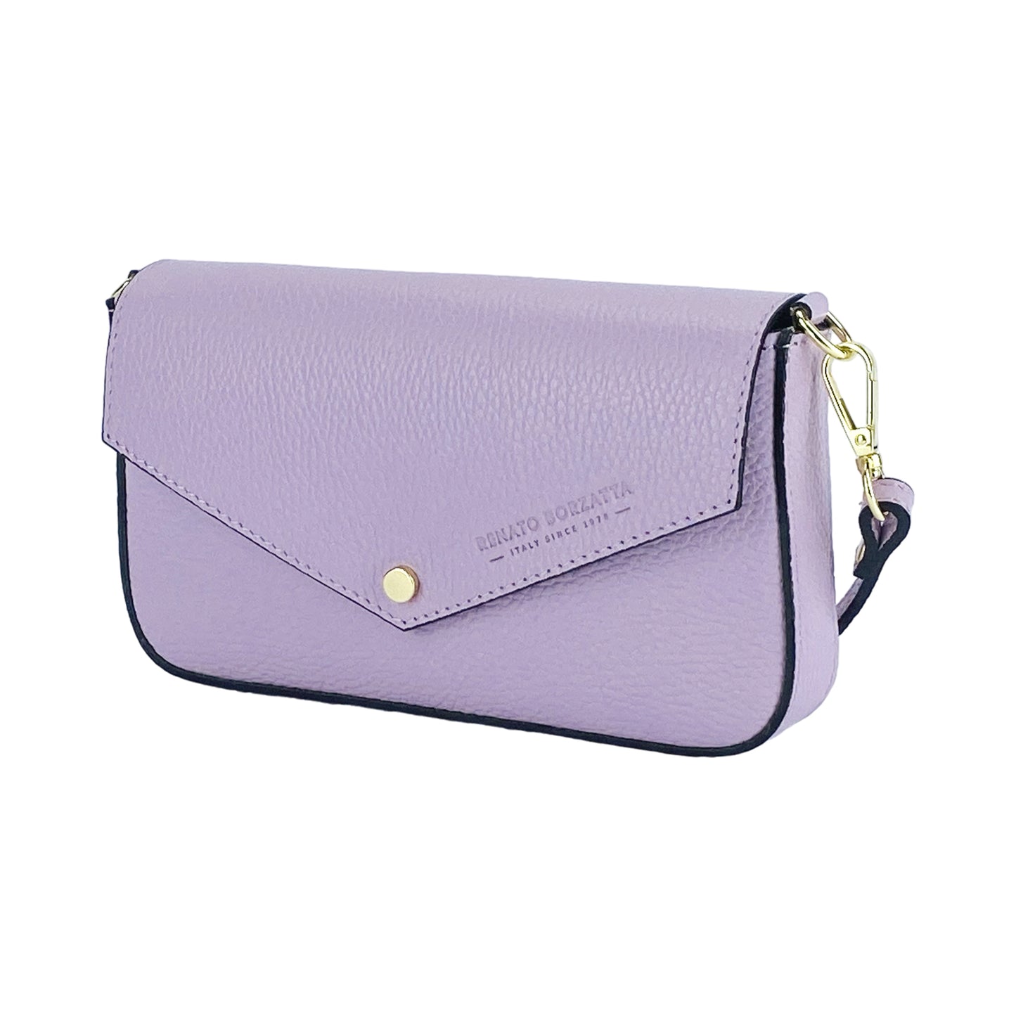 Premium Leder Umhängetasche Damen DAISY  – Kleine Designer Schultertasche Made in Italy