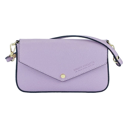 Premium Leder Umhängetasche Damen DAISY  – Kleine Designer Schultertasche Made in Italy