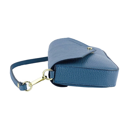Premium Leder Umhängetasche Damen DAISY  – Kleine Designer Schultertasche Made in Italy