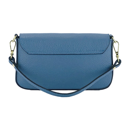Premium Leder Umhängetasche Damen DAISY  – Kleine Designer Schultertasche Made in Italy