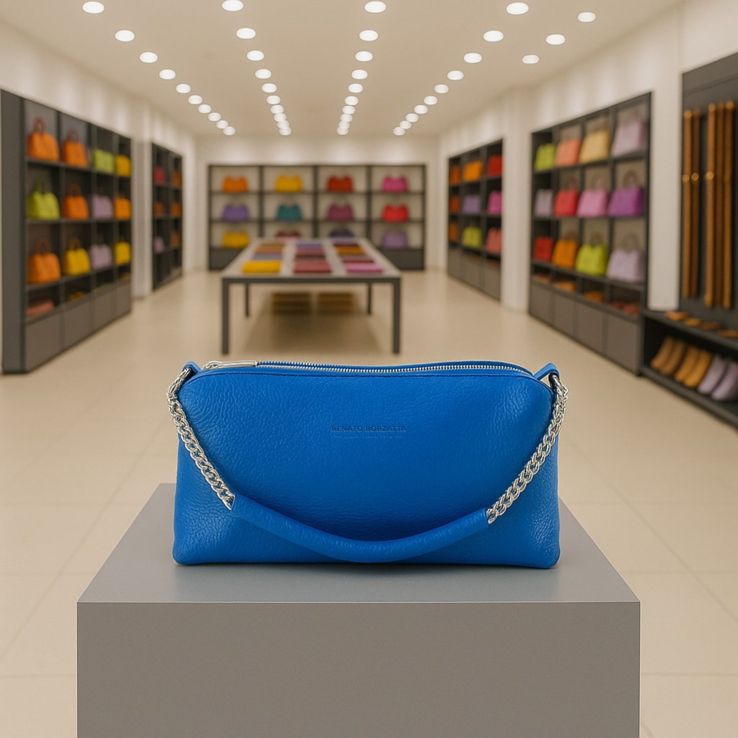 NADA  Elegante Damenhandtasche aus echtem italienischem Leder