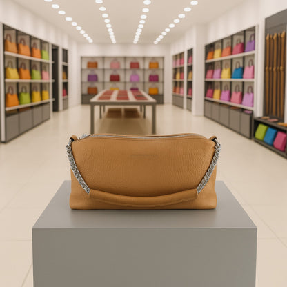 NADA  Elegante Damenhandtasche aus echtem italienischem Leder