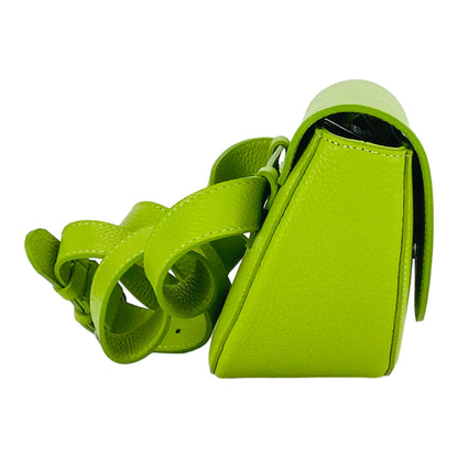 GIADA – Runde Damen-Umhängetasche aus echtem Leder – Made in Italy