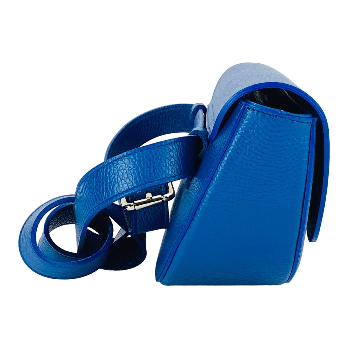 GIADA – Runde Damen-Umhängetasche aus echtem Leder – Made in Italy