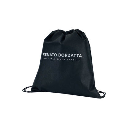 B1029A | Genuine leather travel bag – Made in Italy with an adjustable and removable shoulder strap. Zipper closure and shiny nickel-finish metal accessories. Color: Black. Dimensions: 57 x 26 x 24 cm.