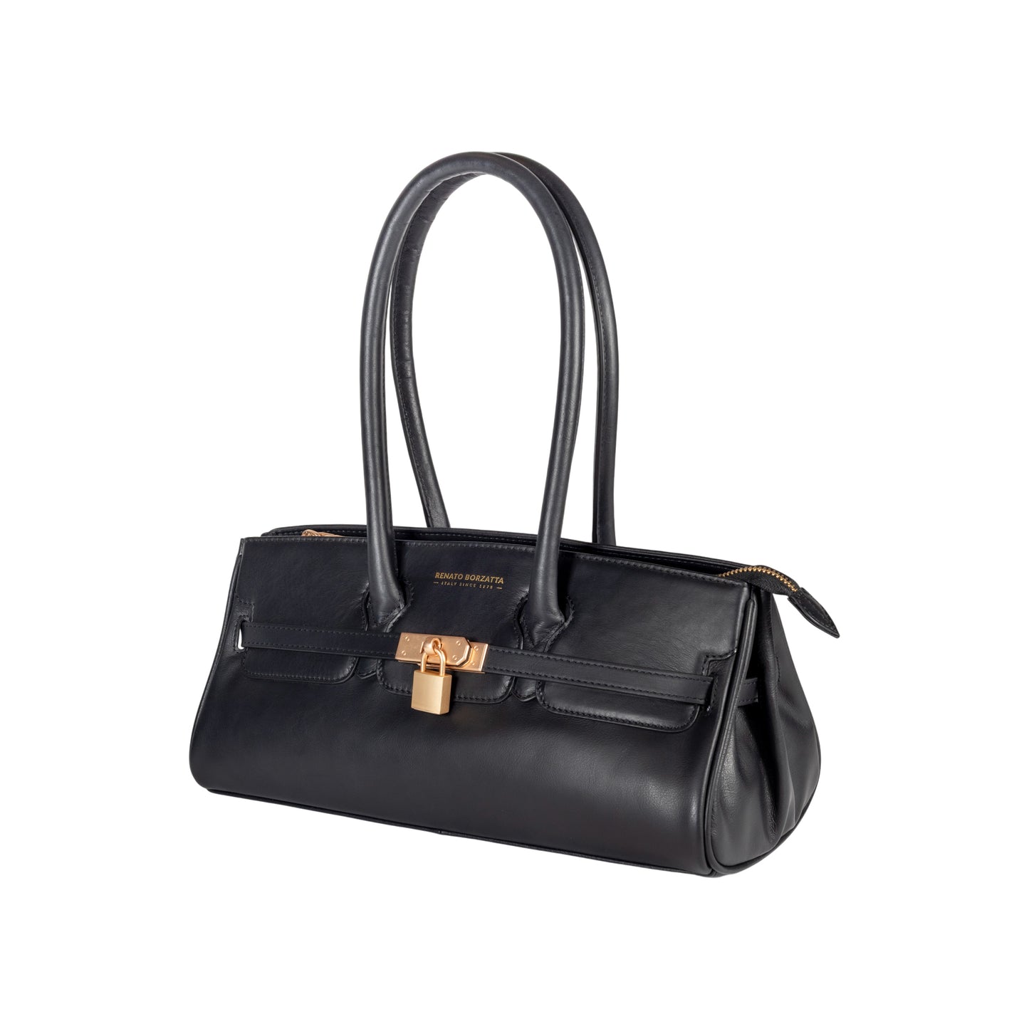 RENATO BORZATTA ARIANNA Damen Schultertasche – Echtleder Sauvage Made in Italy