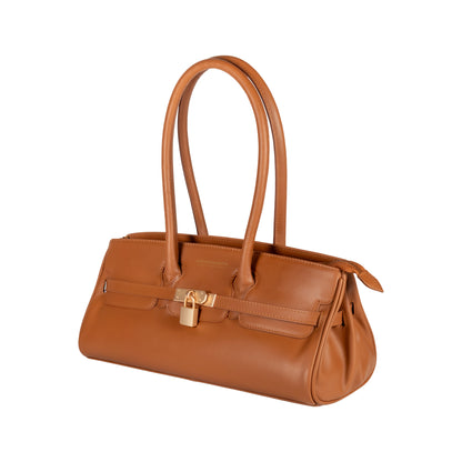 RENATO BORZATTA ARIANNA Damen Schultertasche – Echtleder Sauvage Made in Italy