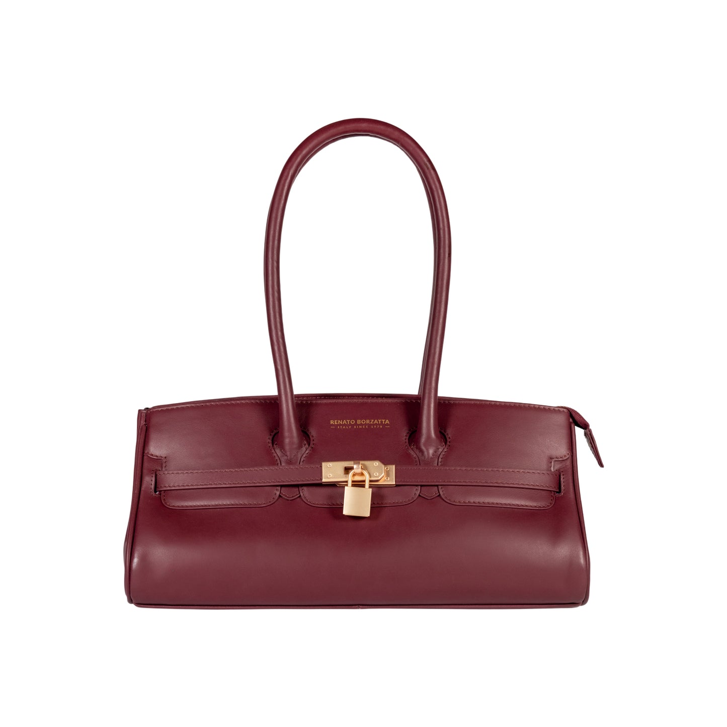 RENATO BORZATTA ARIANNA Damen Schultertasche – Echtleder Sauvage Made in Italy
