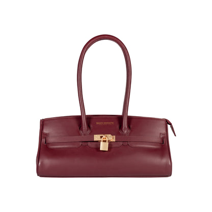 RENATO BORZATTA ARIANNA Damen Schultertasche – Echtleder Sauvage Made in Italy