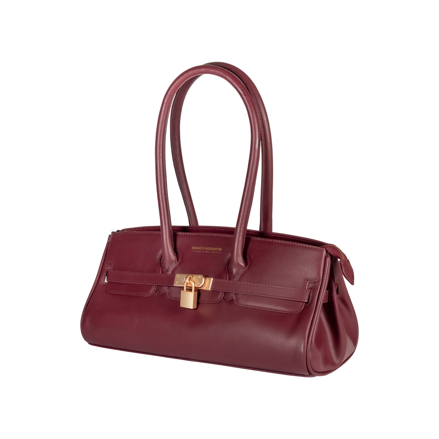 RENATO BORZATTA ARIANNA Damen Schultertasche – Echtleder Sauvage Made in Italy