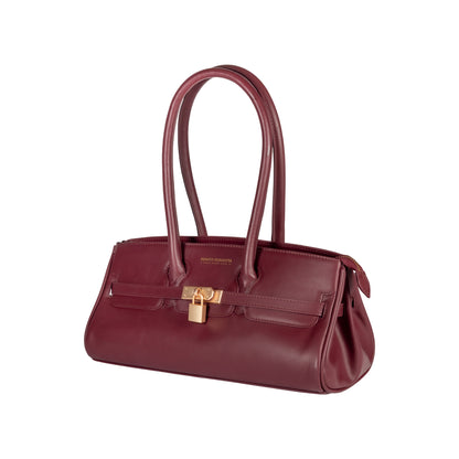 RENATO BORZATTA ARIANNA Damen Schultertasche – Echtleder Sauvage Made in Italy