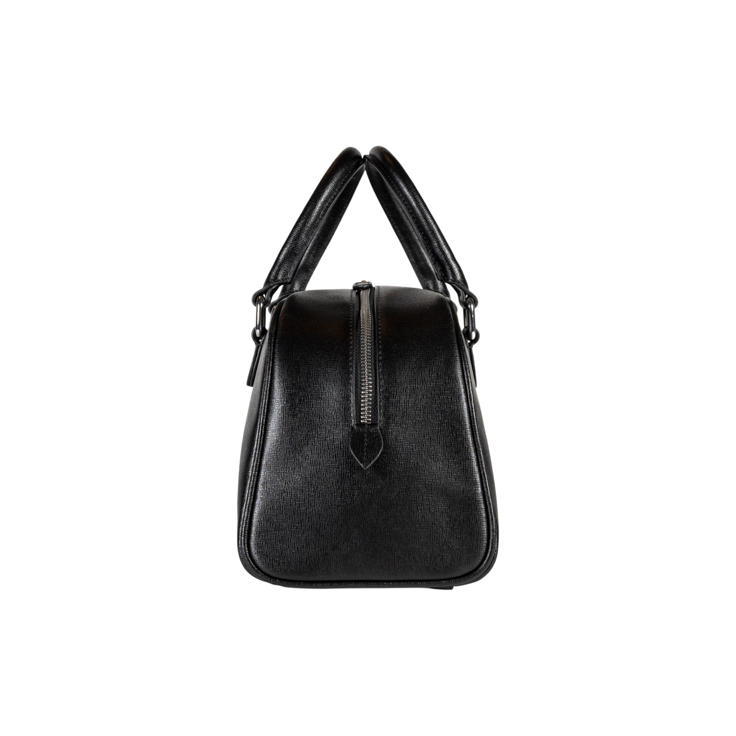 RENATO BORZATTA VIRGINIA Damen Bowlingtasche Rot – Echtleder Saffiano Made in Italy