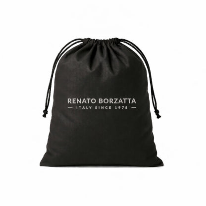 RENATO BORZATTA VIRGINIA Damen Bowlingtasche Rot – Echtleder Saffiano Made in Italy