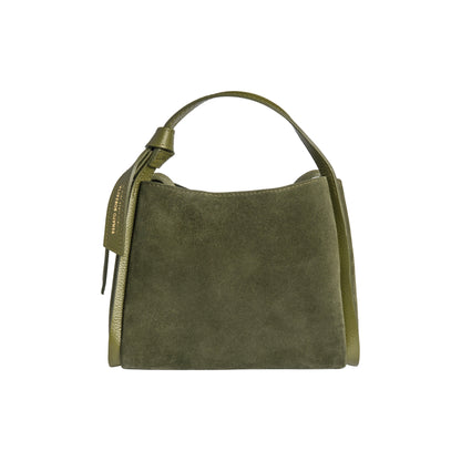 RENATO BORZATTA ALICE Damenhandtasche Wildleder – Made in Italy Echtleder