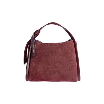 RENATO BORZATTA ALICE Damenhandtasche Wildleder – Made in Italy Echtleder