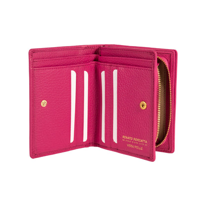 Damen Geldbörse Echtleder – Made in Italy Portemonnaie RENATO BORZATTA - RB1080G