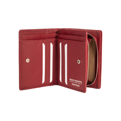 Damen Geldbörse Echtleder – Made in Italy Portemonnaie RENATO BORZATTA - RB1080G