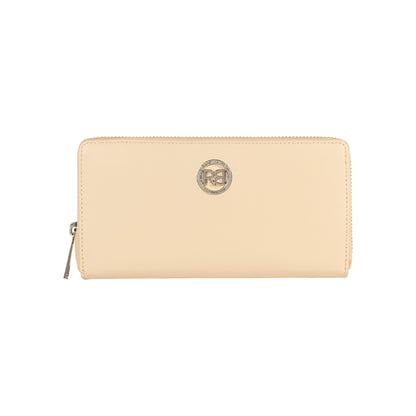 Damen-Reißverschlussportemonnaie Made in Italy aus echtem Leder, glatt und matt. Maße (geschlossen): 20 × 10 × 2,5 cm.