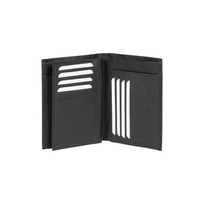 RB12009 – Vertikale Herrengeldbörse aus echtem Vollnarbenleder mit RFID-Schutz