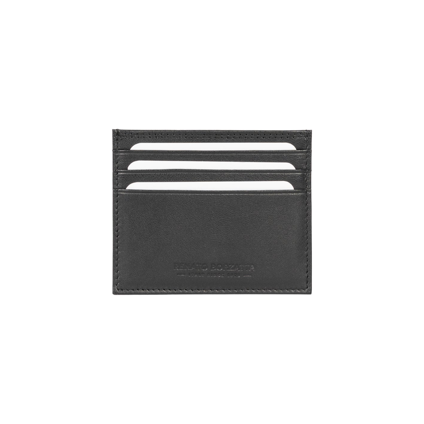 RB12016 – Kreditkartenetui aus echtem Vollnarbenleder mit RFID-Schutz