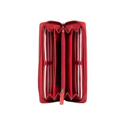 RB12080 – Damengeldbörse aus echtem Vollnarbenleder mit RFID-Schutz