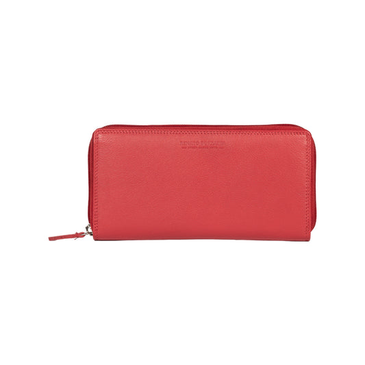 RB12080 – Damengeldbörse aus echtem Vollnarbenleder mit RFID-Schutz