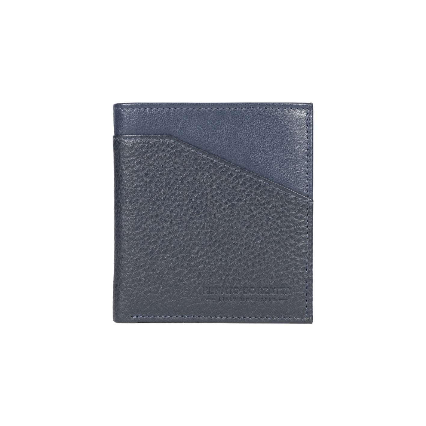 RB12113-Renato Borzatta Vertikale Geldbörse Leder – RFID
