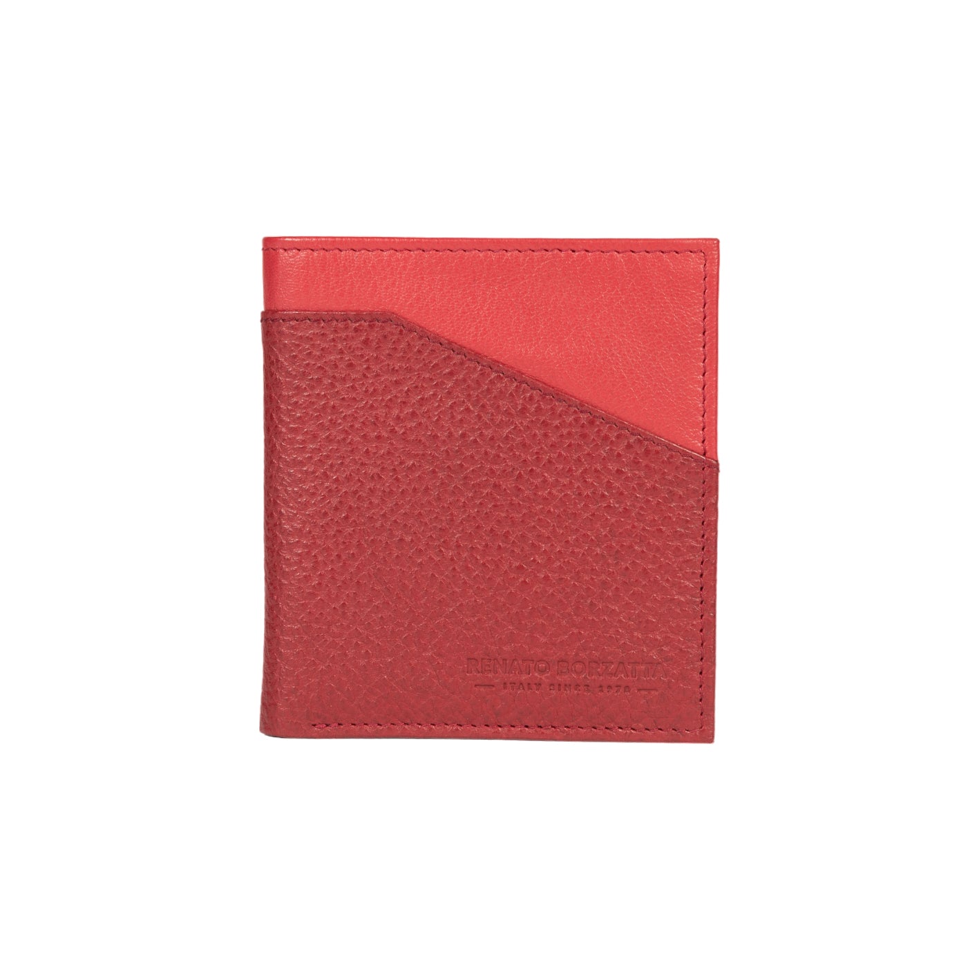 RB12113-Renato Borzatta Vertikale Geldbörse Leder – RFID