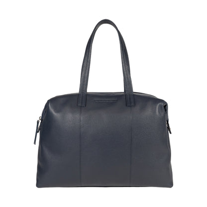 SYDNEY – Convertible shopping bag made of genuine leather, Made in Italy