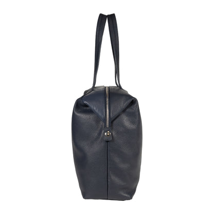 SYDNEY – Convertible shopping bag made of genuine leather, Made in Italy