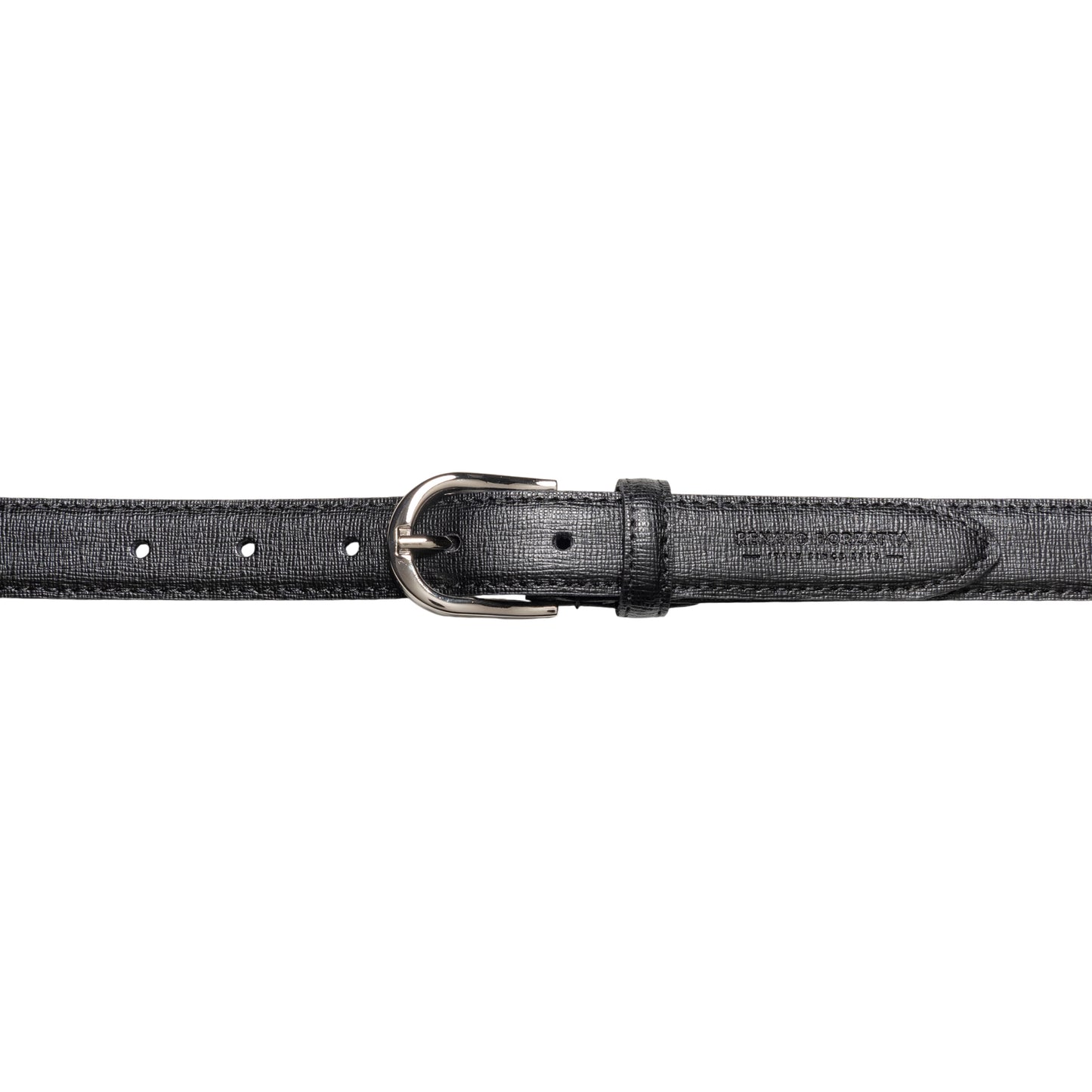 Damen Ledergürtel Saffiano Made in Italy – Schwarz, Blau, Grün, Rot - RB4016