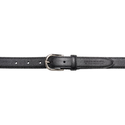 Damen Ledergürtel Saffiano Made in Italy – Schwarz, Blau, Grün, Rot - RB4016