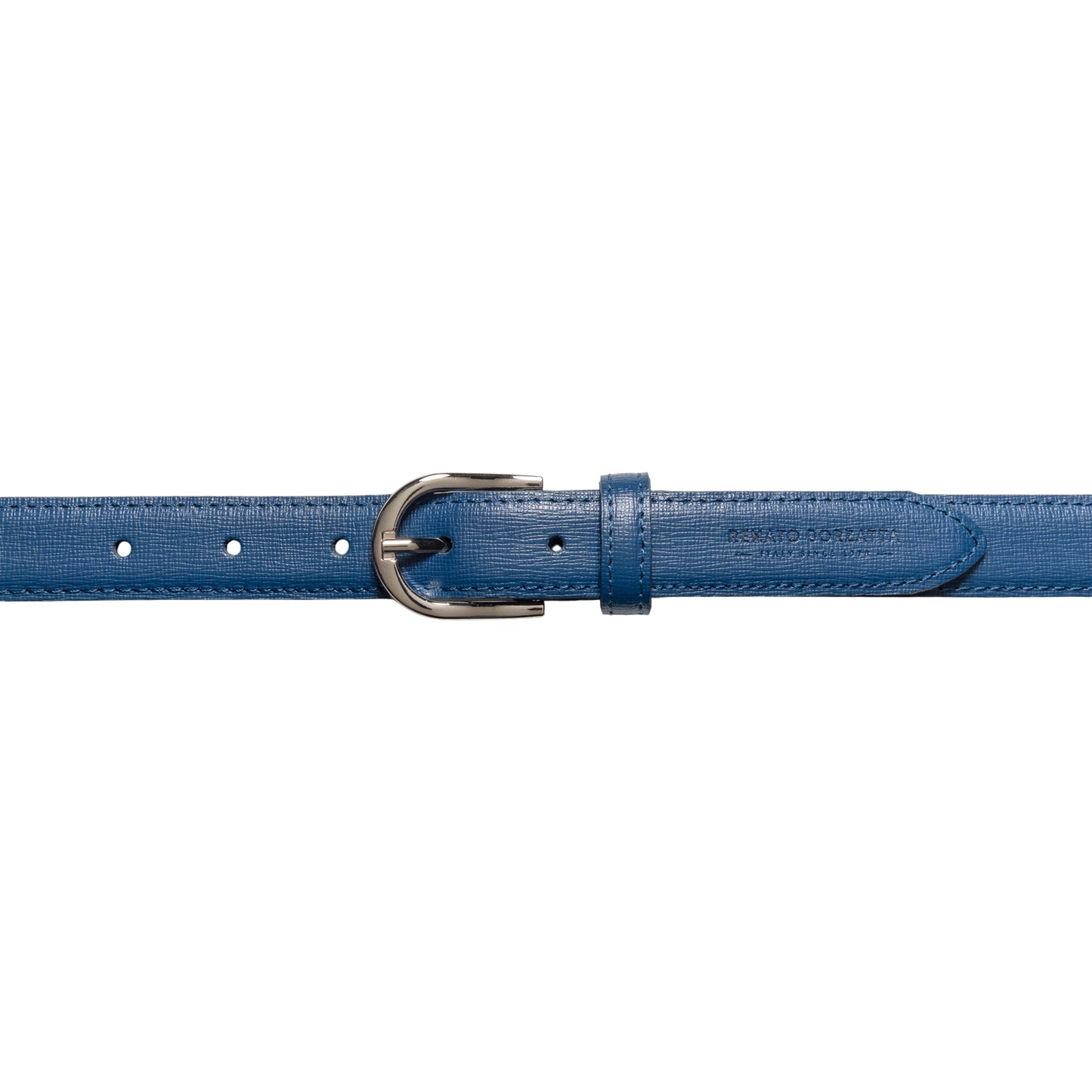 Damen Ledergürtel Saffiano Made in Italy – Schwarz, Blau, Grün, Rot - RB4016