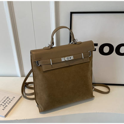 The Memory – 2-in-1 Rucksack & Umhängetasche im Vintage-Design