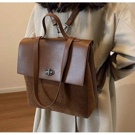 Damenrucksack "Feel your Style" (2 Farboptionen – Braun & Beige )