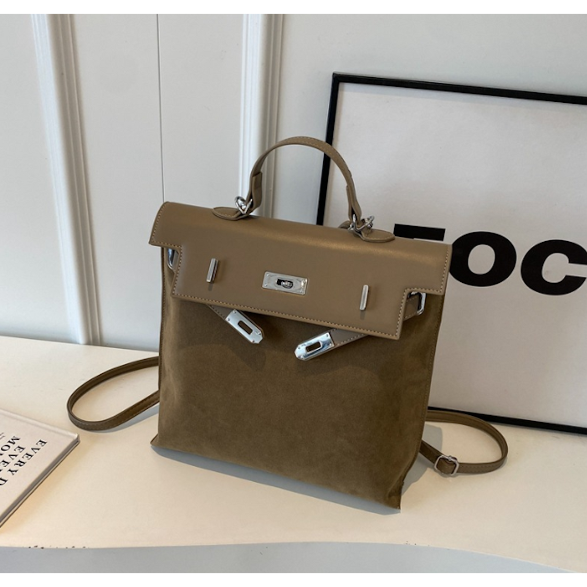 The Memory – 2-in-1 Rucksack & Umhängetasche im Vintage-Design