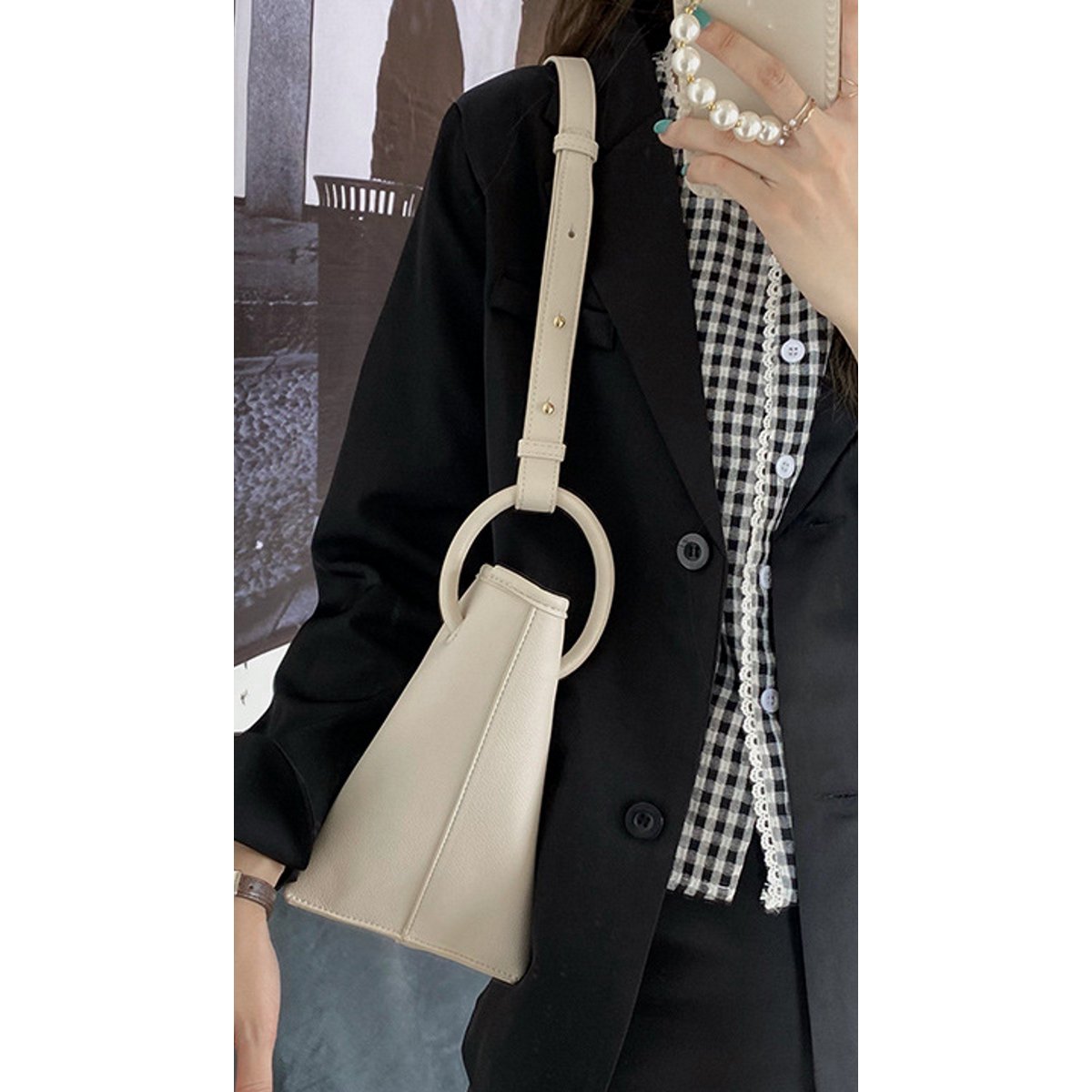 2-in-1 Umhängetasche / Henkeltasche